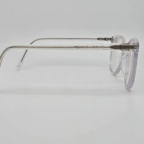 *SOLD*Warby Parker Carlton XW 500 Crystal Clear Eyeglasses Frame w/ Box and Case - Picture 8 of 16